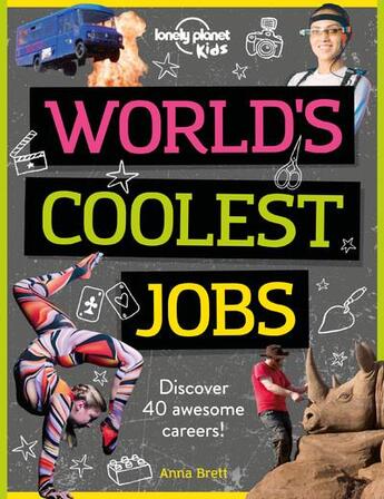 Couverture du livre « World's coolest jobs (édition 2020) » de Collectif Lonely Planet aux éditions Lonely Planet France