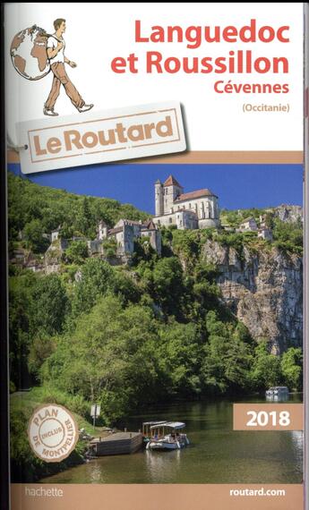 Couverture du livre « Guide du Routard ; Languedoc et Roussillon (Cévennes) (édition 2018) » de Collectif Hachette aux éditions Hachette Tourisme