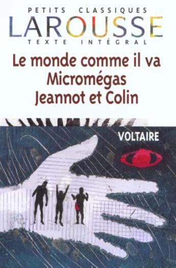 Couverture du livre « Micromegas ; Le Monde Comme Il Va » de Voltaire aux éditions Larousse