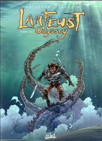 Couverture du livre « Lanfeust Odyssey ; COFFRET VOL.2 ; T.5 A T.7 » de Christophe Arleston et Didier Tarquin aux éditions Soleil