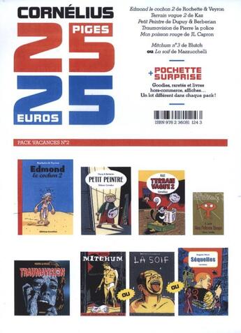 Couverture du livre « Vacances t.2 ; spécial 25 ans ; coffret » de  aux éditions Cornelius