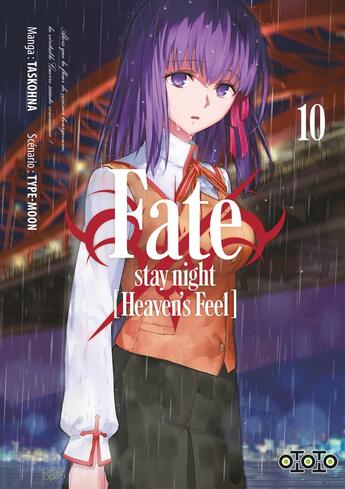 Couverture du livre « Fate/stay night |heaven's feel] Tome 10 » de Type-Moon et Taskohna aux éditions Ototo