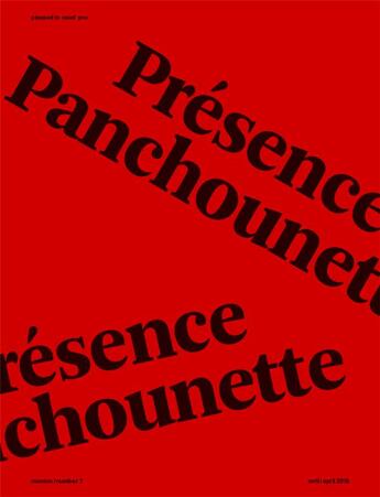 Couverture du livre « Pleased to meet you: presence panchounette » de Millet/Soulillou aux éditions Semiose