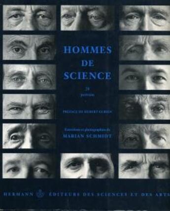 Couverture du livre « Hommes de science : 28 portraits » de Marian Schlegel aux éditions Hermann