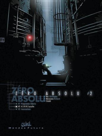 Couverture du livre « Zéro absolu Tome 2 : A.S.O.R.3 psycho » de Christophe Bec et Richard Marazano aux éditions Soleil