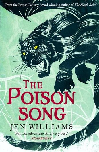 Couverture du livre « THE POISON SONG (THE WINNOWING FLAME TRILOGY 3) » de Jen Williams aux éditions Headline