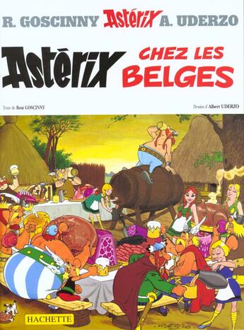 Couverture du livre « Astérix T.24 ; Astérix chez les Belges » de Rene Goscinny et Albert Uderzo aux éditions Hachette