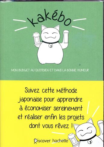Couverture du livre « Kakébo ; mon budget au quotidien et dans la bonne humeur » de Mitsuaki Yokoyama aux éditions Hachette Pratique
