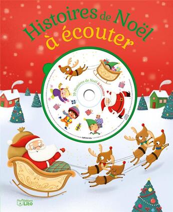 Couverture du livre « Histoires de Noël à écouter » de  aux éditions Lito