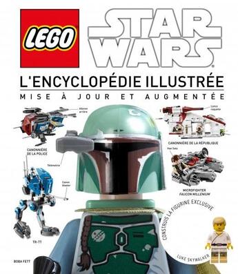 Couverture du livre « Lego Star Wars, l'encyclopédie illustrée revue et augmentée » de  aux éditions Qilinn