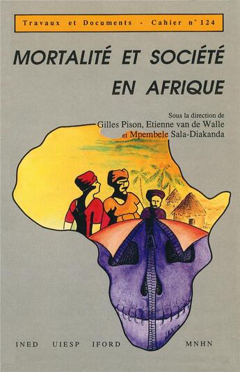 Couverture du livre « Mortalité et société en Afrique » de  aux éditions Ined