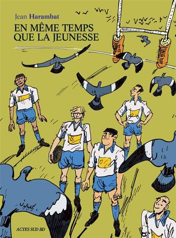 Couverture du livre « En même temps que la jeunesse » de Jean Harambat aux éditions Actes Sud