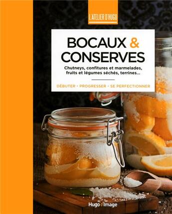 Couverture du livre « Bocaux et conserves » de Susannah Steel aux éditions Hugo Image