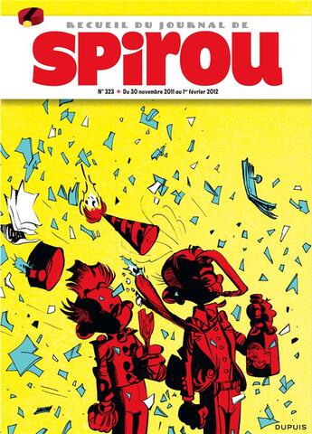 Couverture du livre « Recueil Spirou N.323 » de  aux éditions Dupuis