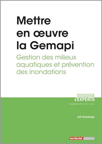 Couverture du livre « Mettre en oeuvre la Gemapi » de Joel Graindorge aux éditions Territorial