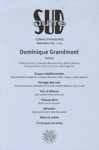 Couverture du livre « Dominique Grandmont (édition 2005) » de  aux éditions Autres Temps