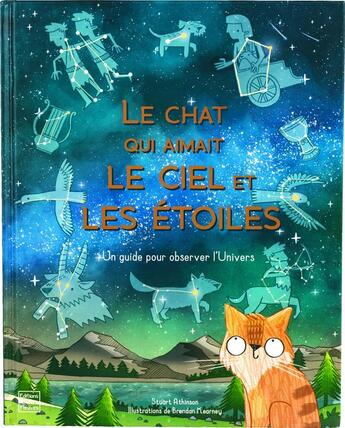 Couverture du livre « Le chat qui aimait le ciel et les étoiles » de Atkinson Stuart aux éditions Quatre Fleuves