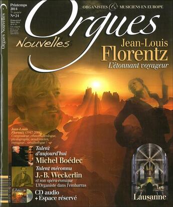 Couverture du livre « Orgues nouvelles n 24 (printemps 2014) » de  aux éditions Artimedia