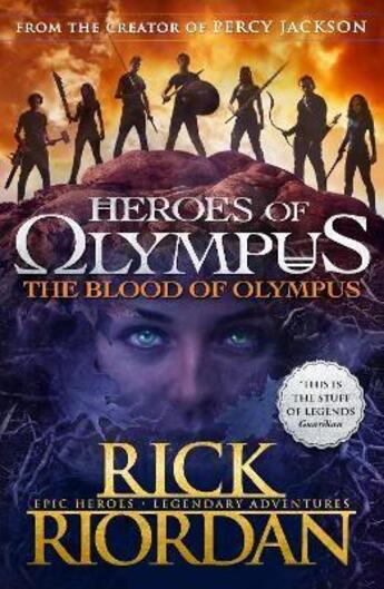 Couverture du livre « Blood of olympus (heroes of olympus book 5), the » de Rick Riordan aux éditions Children Pbs