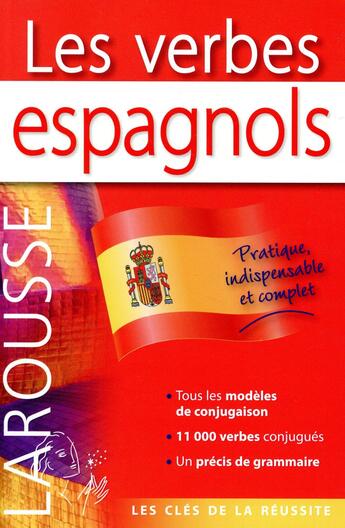 Couverture du livre « Les verbes espagnols » de Gabrielle Lloret Linares aux éditions Larousse