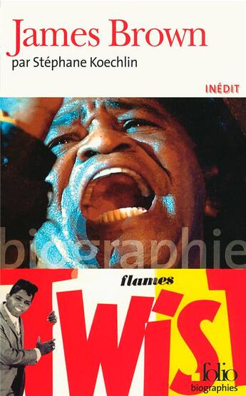 Couverture du livre « James Brown » de Stephane Koechlin aux éditions Gallimard