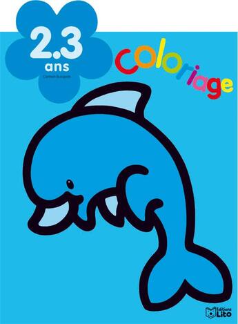 Couverture du livre « Coloriage Petite Fleur 2-3 Ans (1) » de Carmen Busquets aux éditions Lito