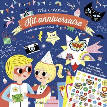 Couverture du livre « Kit anniversaire » de  aux éditions Grund