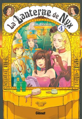 Couverture du livre « La lanterne de Nyx Tome 4 » de Kan Takahama aux éditions Glenat