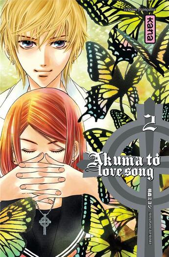 Couverture du livre « Akuma to love song Tome 2 » de Miyoshi Tomori aux éditions Kana