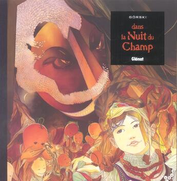 Couverture du livre « Dans la nuit du champ » de Eric Gorski aux éditions Glenat