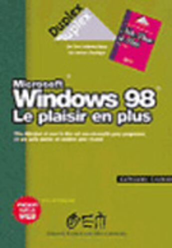 Couverture du livre « Windows 98 le plaisir en+ » de Lormon aux éditions Eyrolles