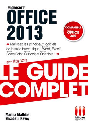 Couverture du livre « Office 2013 (2e édition) » de Elisabeth Ravey et M Mathias aux éditions Ma