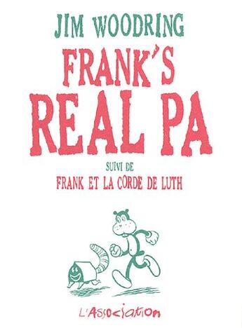 Couverture du livre « Frank's real pa » de Jim Woodring aux éditions L'association