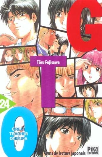 Couverture du livre « GTO ; great teacher Onizuka Tome 24 » de Toru Fujisawa aux éditions Pika