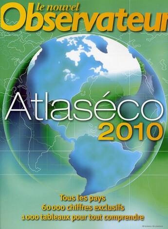 Couverture du livre « Atlaséco 2010 » de Clare Et Alii aux éditions Le Nouvel Observateur
