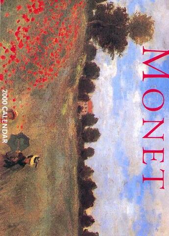 Couverture du livre « Calendrier monet 2000 » de  aux éditions Taschen