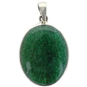 Couverture du livre « Pendentif avec carte aventurine verte argent - tranche 2 a 2,5 cm » de  aux éditions Dg-exodif