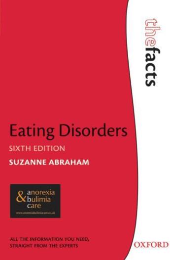 Couverture du livre « Eating Disorders » de Abraham Suzanne aux éditions Oup Oxford