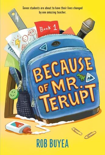 Couverture du livre « BECAUSE OF MR. TERUPT » de Rob Buyea aux éditions Yearling Books