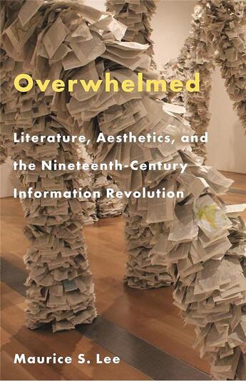 Couverture du livre « Overwhelmed : Literature, aesthetics, nineteenth century information revolution » de Professor Maurice S. Lee aux éditions Princeton University Press