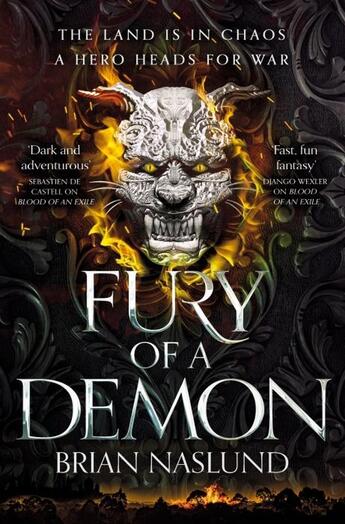 Couverture du livre « FURY OF A DEMON » de Brian Naslund aux éditions Tor Books