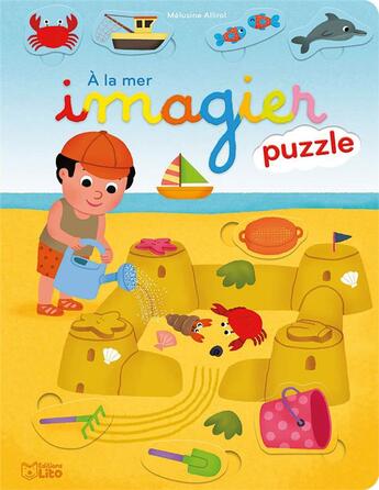 Couverture du livre « Livre Imagier Puzzle La Mer » de  aux éditions Lito