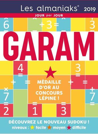 Couverture du livre « Garam (édition 2019) » de  aux éditions Editions 365