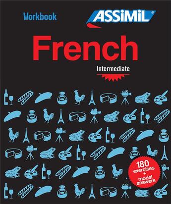 Couverture du livre « Les cahiers d'exercices : workbook ; French ; intermediate » de Estelle Demontrond-Box aux éditions Assimil