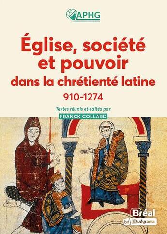 Couverture du livre « Amphi - eglise, societe et pouvoir dans la chretiente latine (910-1274) » de Alazard aux éditions Breal