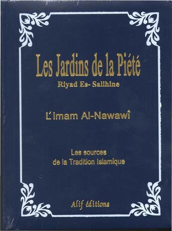 Couverture du livre « Jardins de la piete (bilingue/poche) » de Al-Nawawi Al-Imam aux éditions Alif