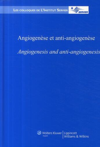 Couverture du livre « Angiogenèse et anti-angiogenèse » de  aux éditions Wolters Kluwer
