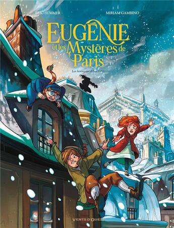 Couverture du livre « Eugénie et les mystères de Paris t.2 ; les Korrigans d'Austerlitz » de Eric Summer et Miriam Gambino aux éditions Vents D'ouest