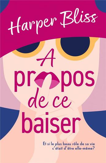 Couverture du livre « A propos de ce baiser » de Bliss Harper aux éditions Books On Demand