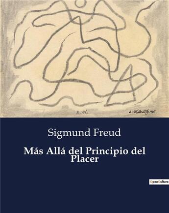 Couverture du livre « Mas Alla del Principio del Placer » de Sigmund Freud aux éditions Culturea